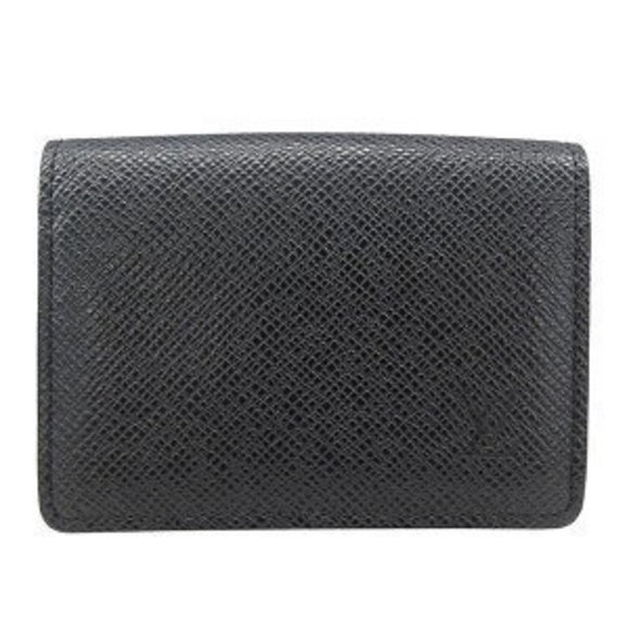 Louis Vuitton Case Ardoise Envelope Visite Black Carte Taiga - Picture 1 of 7